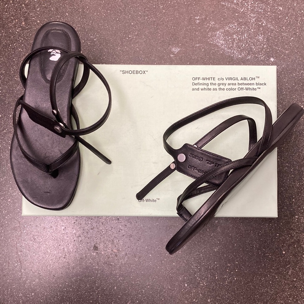 Offwhite Barack flat sandals size 36 size 38